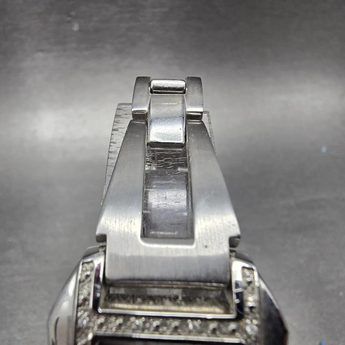 Invicta Wildflower Tank Watch Women 21mm MOP Dial Silver Tone Rectangle New Batt4