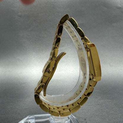Zodiac Tank Watch Women 21mm White Dial Gold Tone Rectangle Z03201 New Battery8