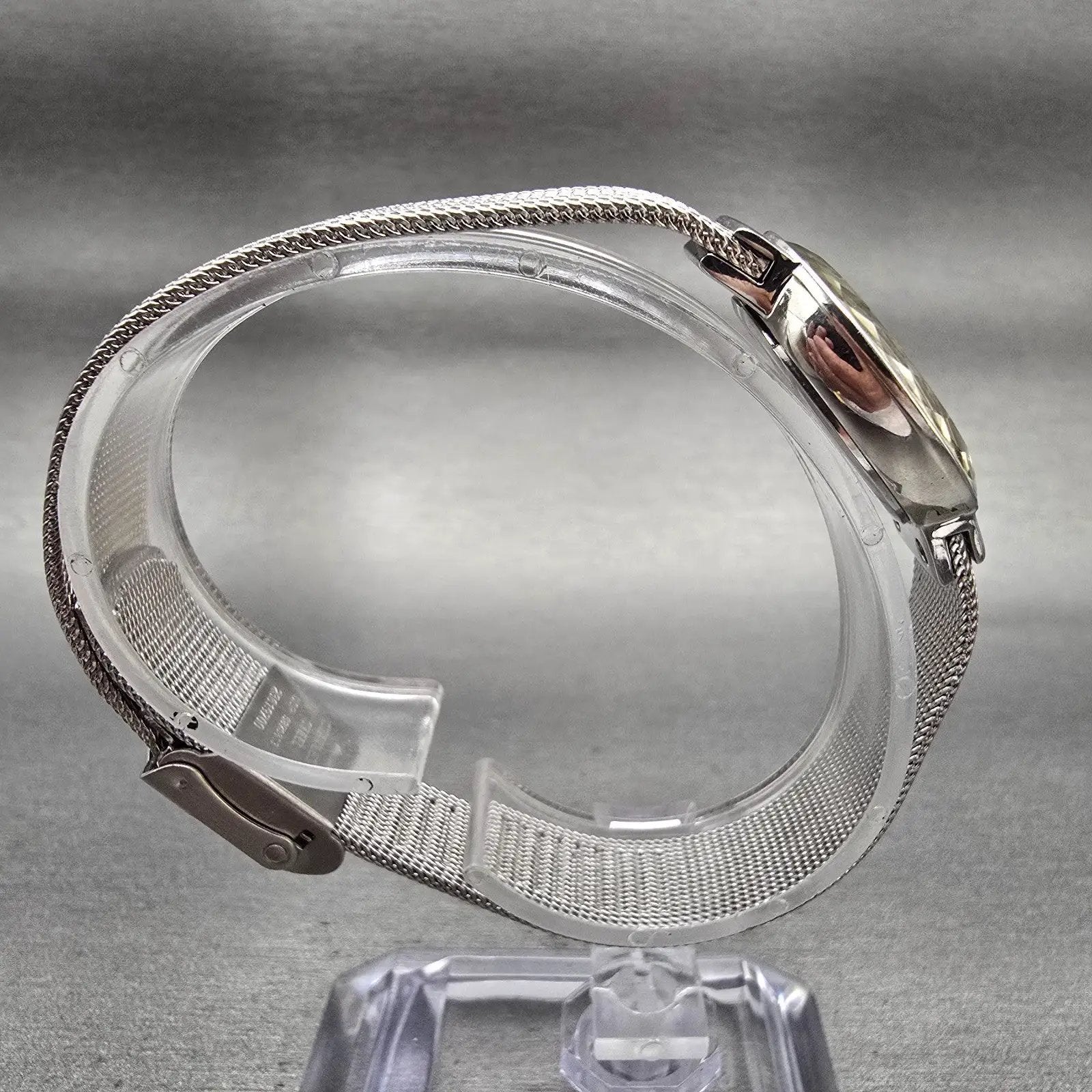 Skagen Leonora Watch Women 25mm Silver Dial Two Tone Round 456SGS1 New Battery8