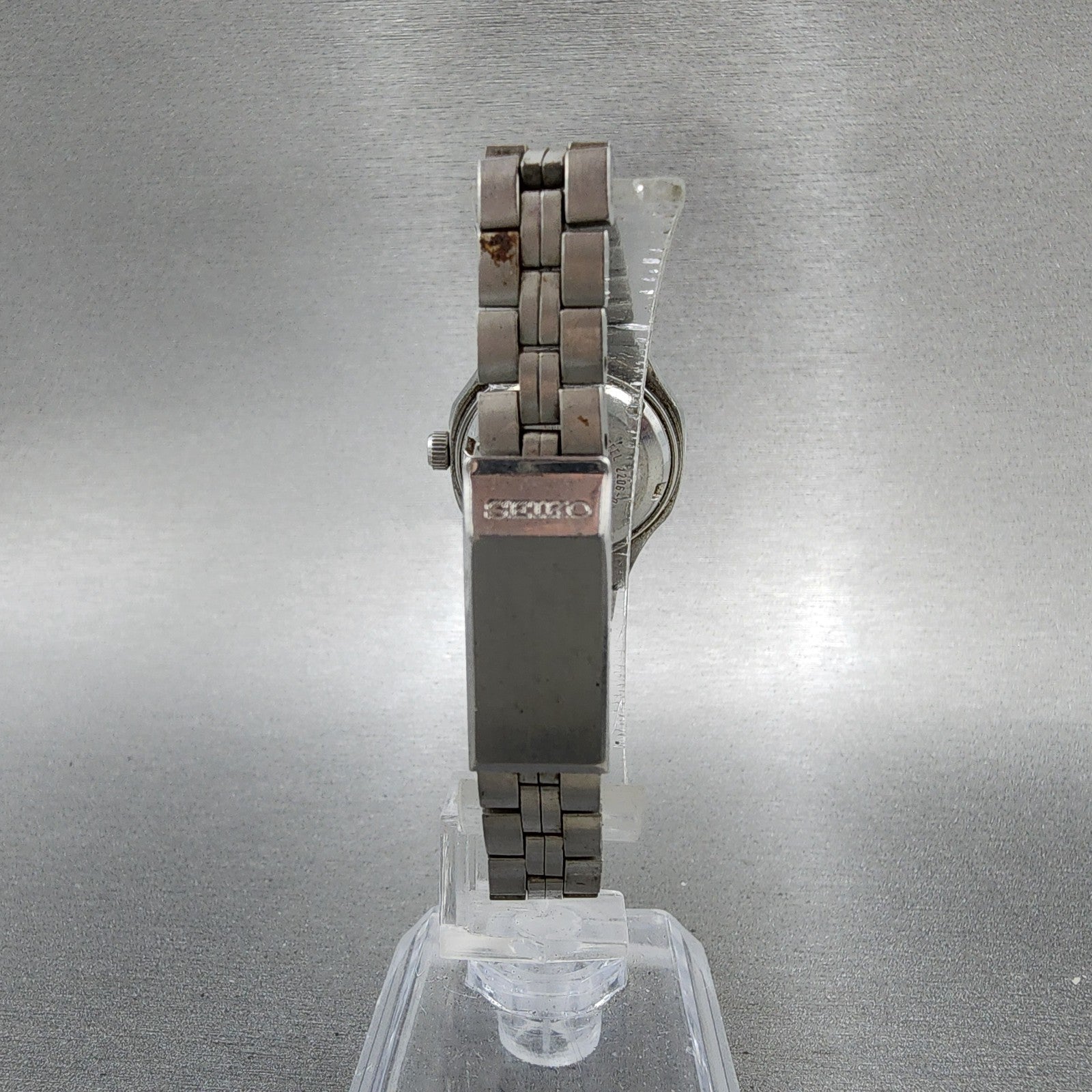Seiko Automatic Watch Women 26mm Green Dial Two Tone Daydate 22060320 Runs8