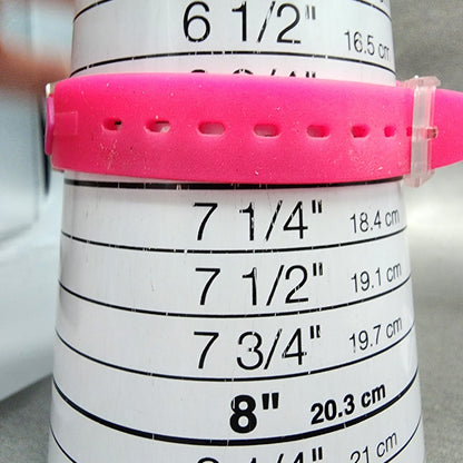 Swatch Candy Pleasure Watch Women 25mm Pink Dial Clear Case Round New Battery9