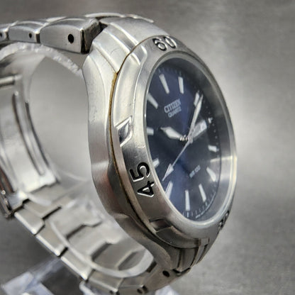 Citizen Dive Watch Men 38mm Blue Dial Steel Daydate Round 2500-S008557 PARTS