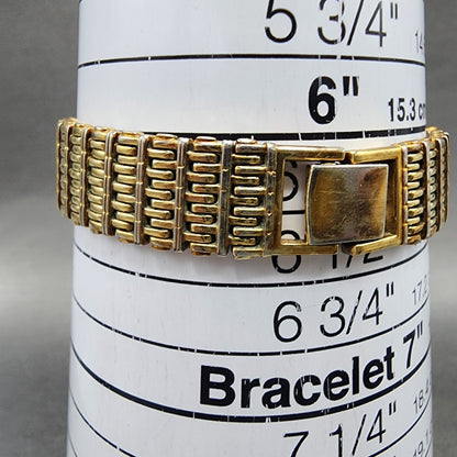 Seiko Tank Watch Women 12mm Champagne Dial Gold Tone 2e205079 New Battery10