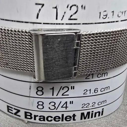 Citizen Eco-Drive Watch Men 34mm White Dial Silver Tone Round E031-K006015 Runs12
