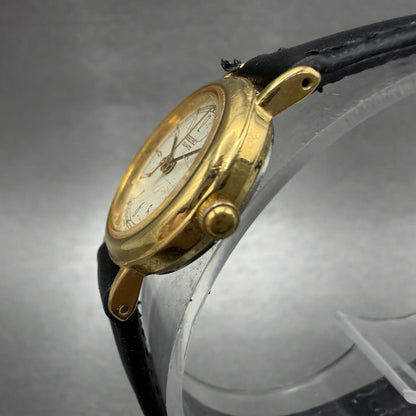 Seiko Watch Women 21mm Cream Dial Gold Tone Round 1N01-0E29 New Battery2