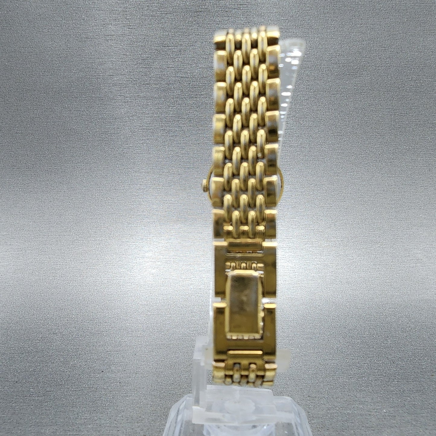 Seiko Watch Women 19mm White Dial Gold Tone Round V4010289 New Battery7