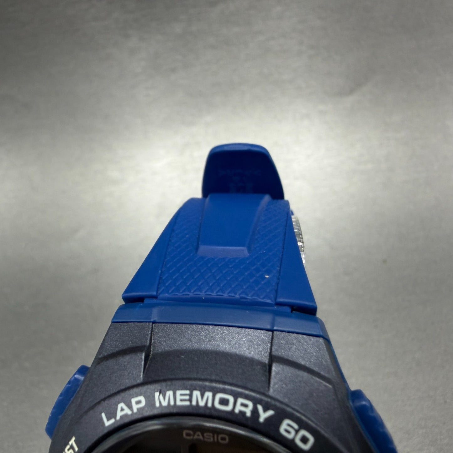 Casio Illuminator Watch Men 42mm Digital Blue Tone Round W-734 New Battery4