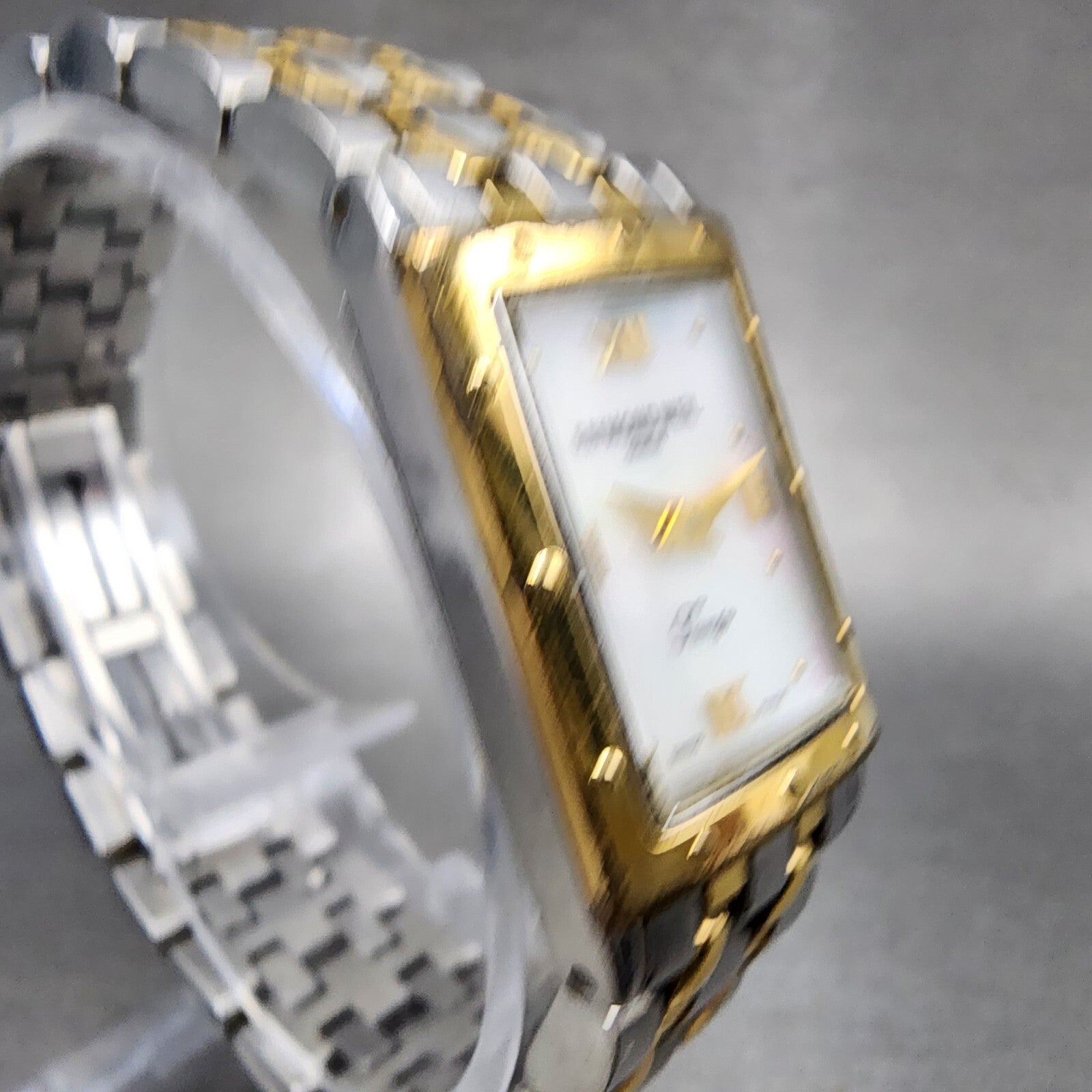 Raymond Weil Tango Tank Watch Women 17mm MOP Dial Two Tone Rectangle New Battery3