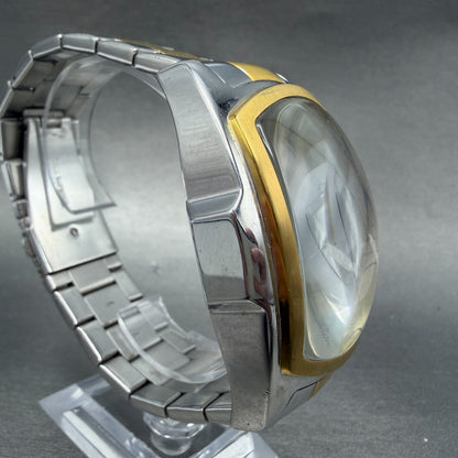 Invicta Lupah Watch Men 47mm Champagne Dial Two Tone Rectangle 15190 New battery3