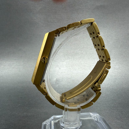 MVMT Signature Square 24mm White Dial Gold Tone Date Rectangle New battery6