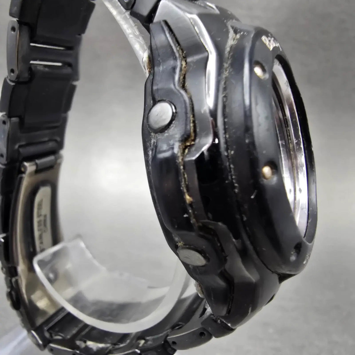 Casio Baby-G MSG-3110 Watch Women 40mm Black Solar Alarm Chronograph Works3