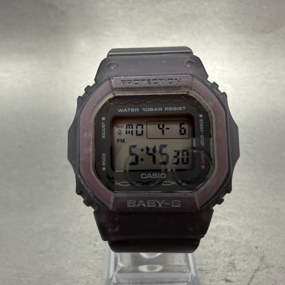 Casio Baby-G BGD-565RS Watch Women 38mm Gray Pink Alarm Chrono New Battery0