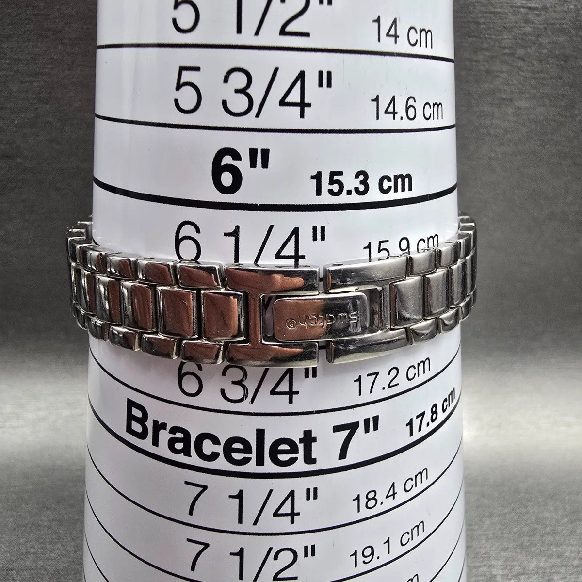 Swatch Irony Be Surprised Watch Women 25mm Black Dial Silver Tone YSS279G NewBat9