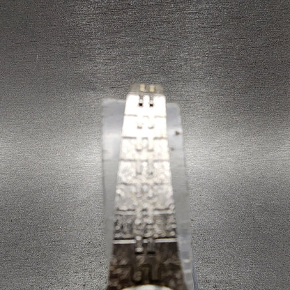 Seiko Watch Women 16mm Blue Dial Silver Tone Oval Manual Wind 118309 Runs VTG4