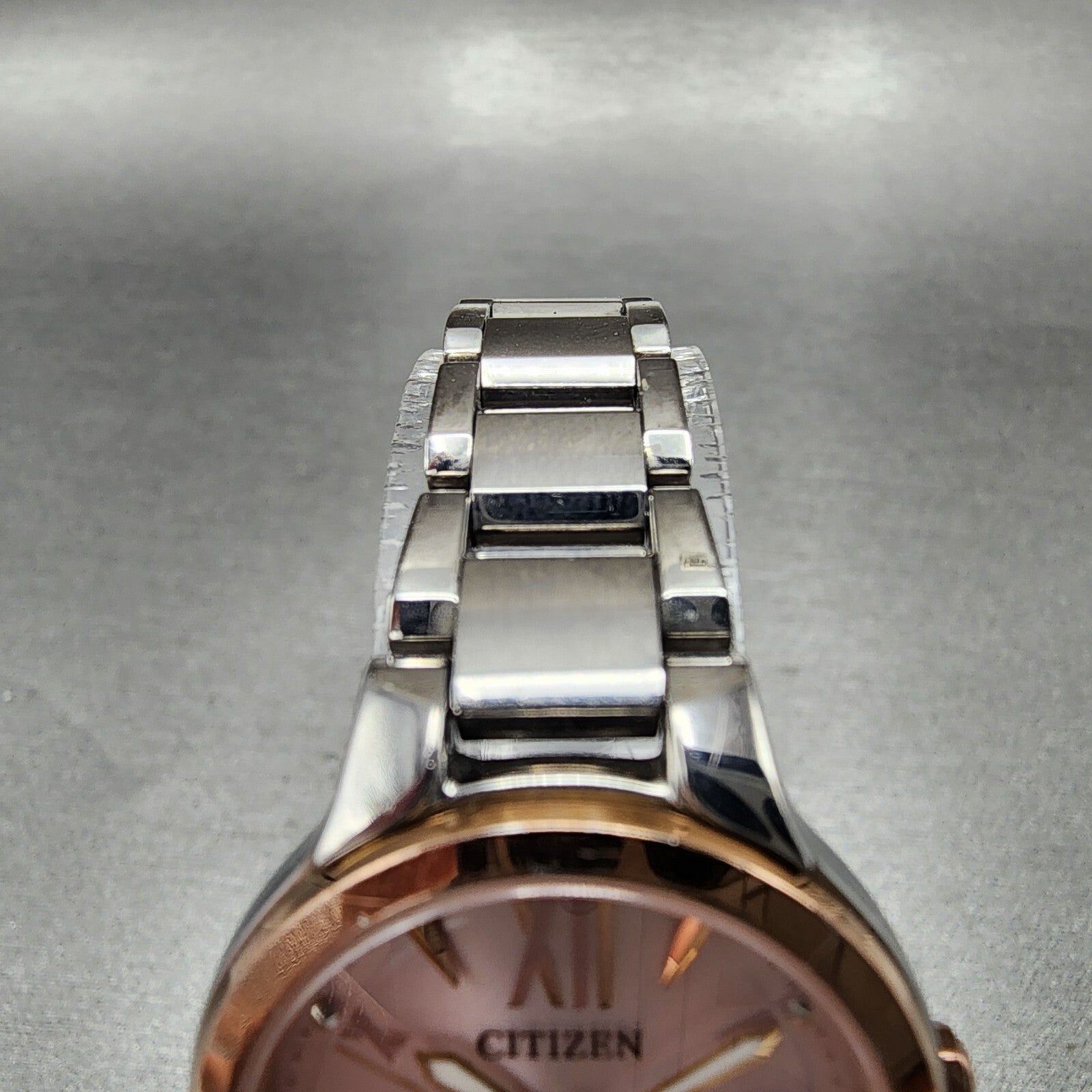 Citizen EcoDrive Xc Watch Women 26mm Pink Dial Steel Round Works E001T0203484