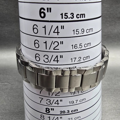 Bulova Tank Watch Men 22mm White Dial Silver Tone Rectangle 96L95 New Battery 239