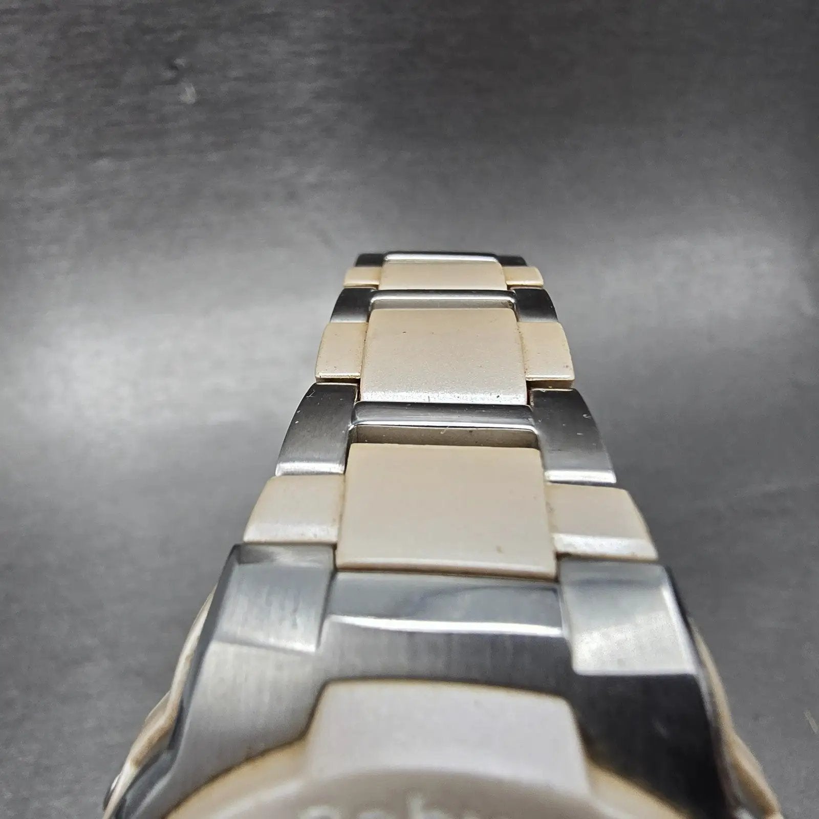 Casio Baby-G MSG-3200C Watch Women 39mm White Dial Silver Analog Digital Works4