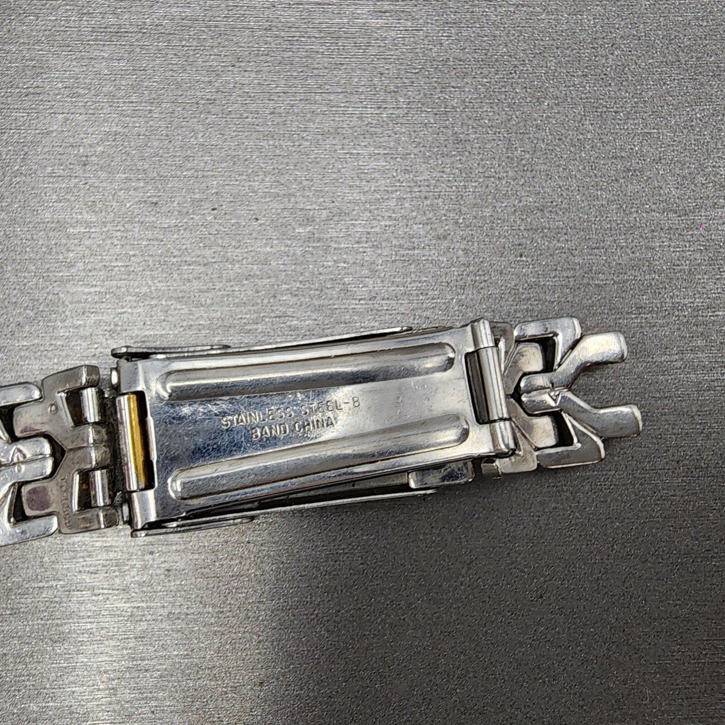 Seiko 7T326G20 Watch Case 37mm Two Tone Bracelet Round Chronogrpah Steel9