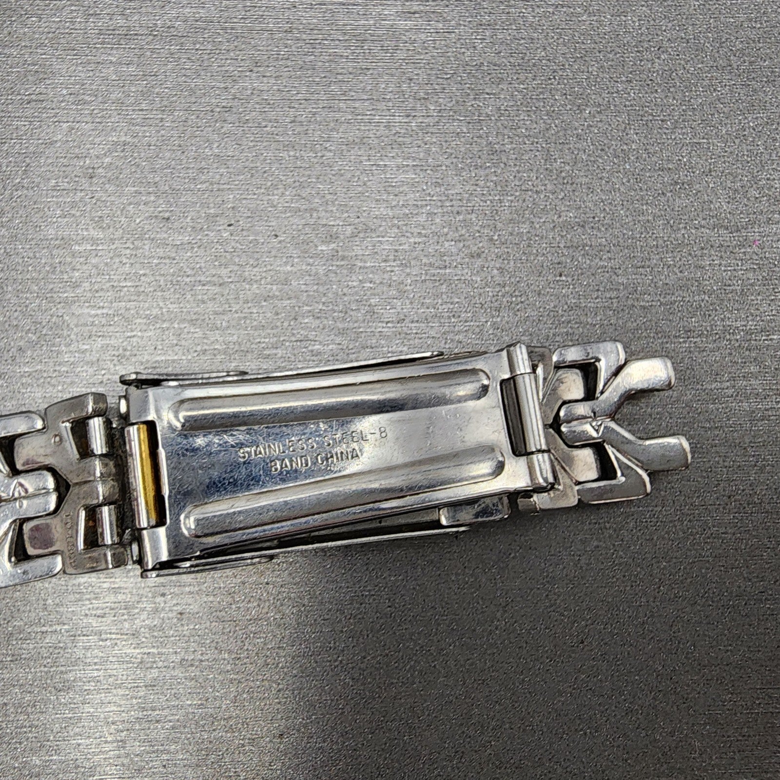 Seiko 7T326G20 Watch Case 37mm Two Tone Bracelet Round Chronogrpah Steel9