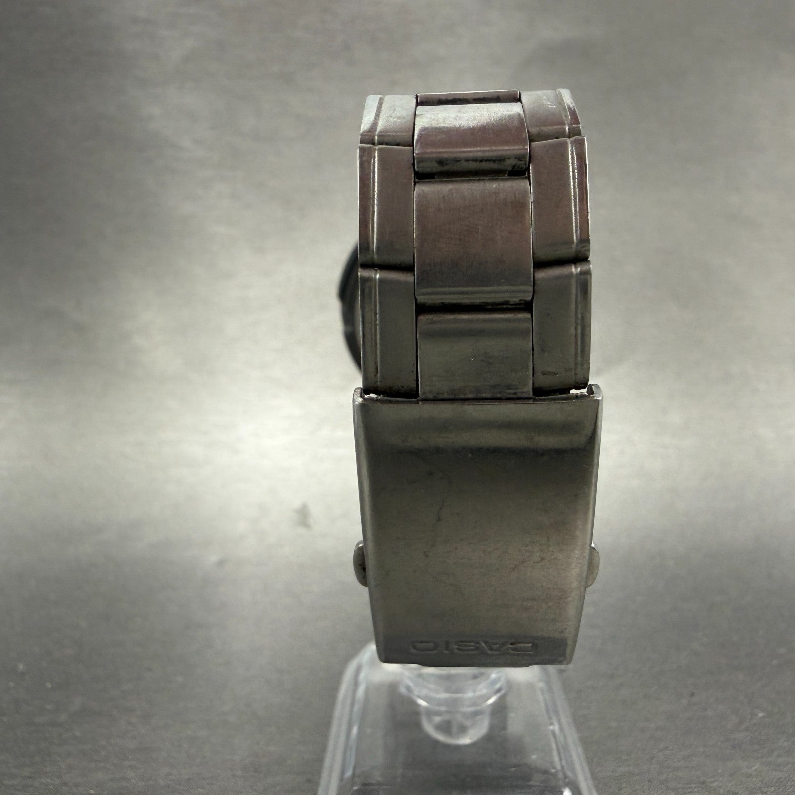 Casio Illuminator Watch Men 40mm Silver Alarm Chrono Ana Digi  AW-80 New Battery7