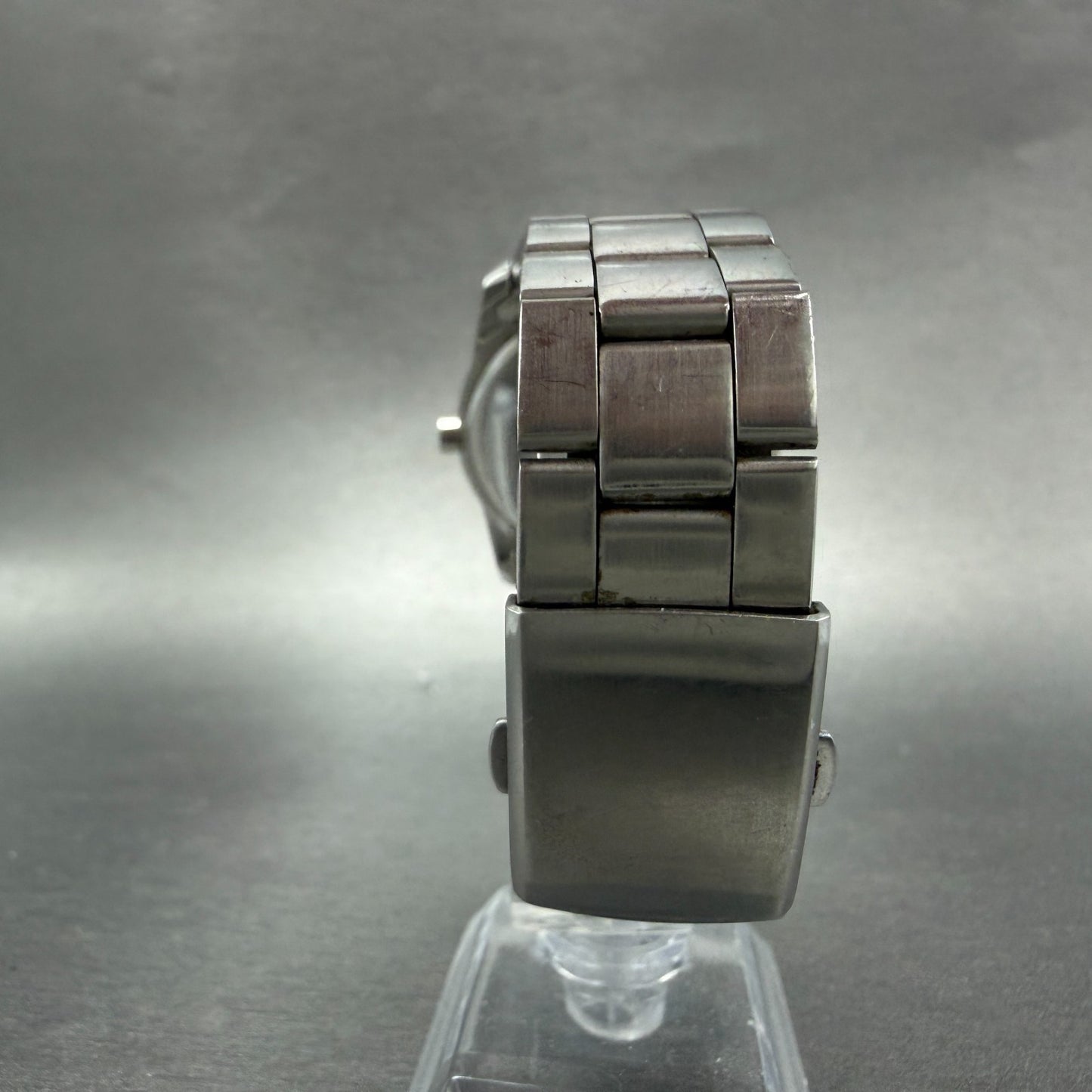 Citizen Reguno Watch Men 37mm White Dial Silver Tone Solar Round Runs E0317