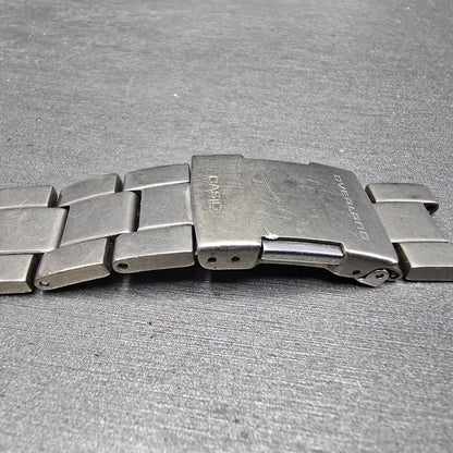 Casio Overland WTS Watch Men 39mm Gray Dial Titanium Date OVW-100TDJ  PARTS9