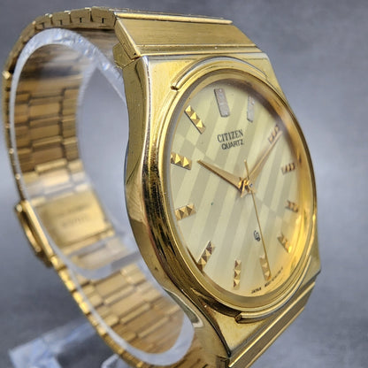 Citizen CQ Watch Women 30mm Champagne Dial Gold Tone Round 6031G04118 PARTS4