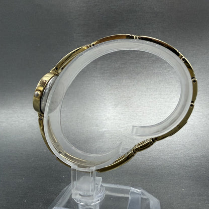 Citizen Watch Women 20mm Champagne Dial Gold Tone Round 5920-S99183 New BatteryA6