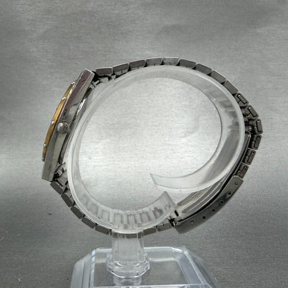 Rado Watch Men 33mm Champagne Dial Two Tone Daydate Round 114.3241.2 New Battery6