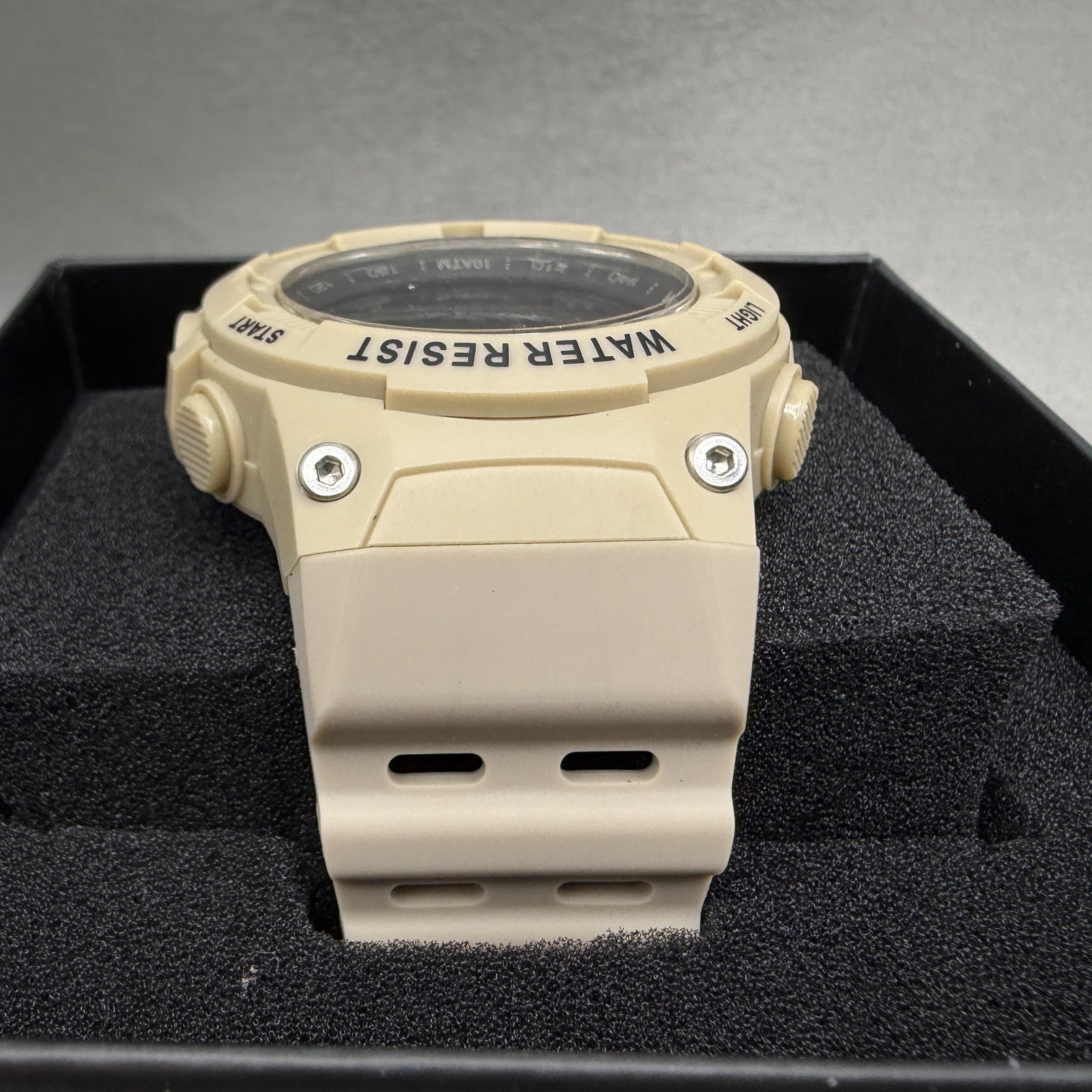 Invicta Racing Digital Watch Men 52mm Brown Alarm Chrono Round New 475264