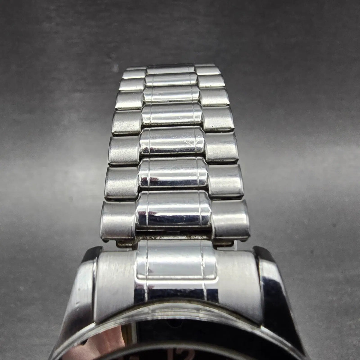 Timex South Street Sport Watch Men 36mm Black Dial Steel Daydate T2M932 New Batt4