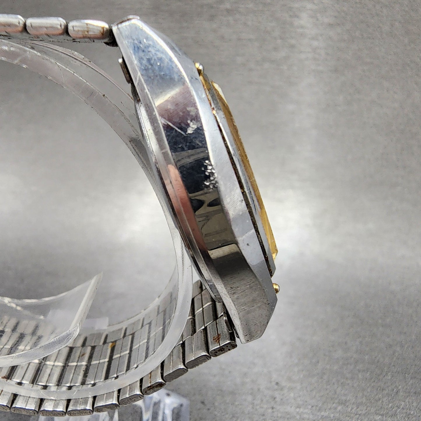 Orient Swimmer 100 Watch men 36mm White Dial Two Tone Daydate  PARTS4
