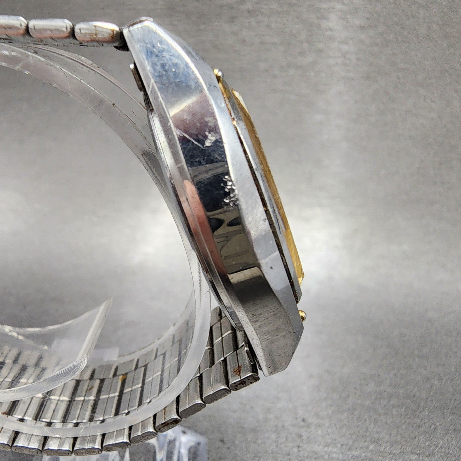 Orient Swimmer 100 Watch men 36mm White Dial Two Tone Daydate  PARTS4