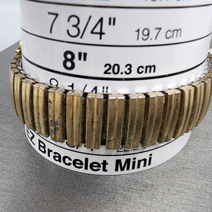 Pulsar Tank Watch Men 26mm Champange Dial Gold Tone Rectangle Y100-5869 PARTS