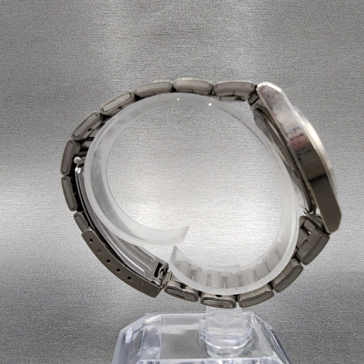 Seiko Alba Titanium Watch Men 35mm Silver Dial Date VX42-0AE0 New Battery