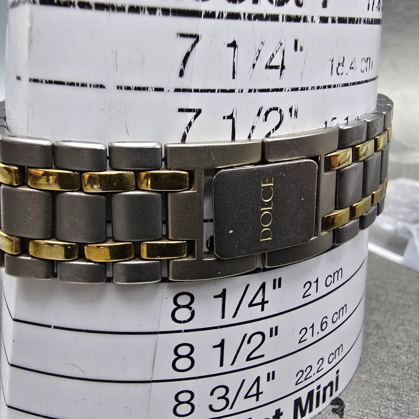 Seiko Dolce Watch Men 33mm White Dial Two Tone Titanium 8N41-6090 New Battery11