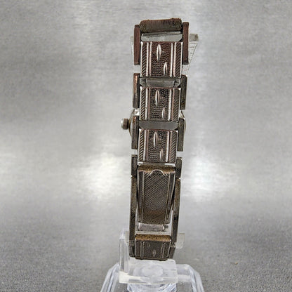 Seiko Matic Lady Watch Women 20mm Silver Dial Silver Tone Date 25170261 Runs7