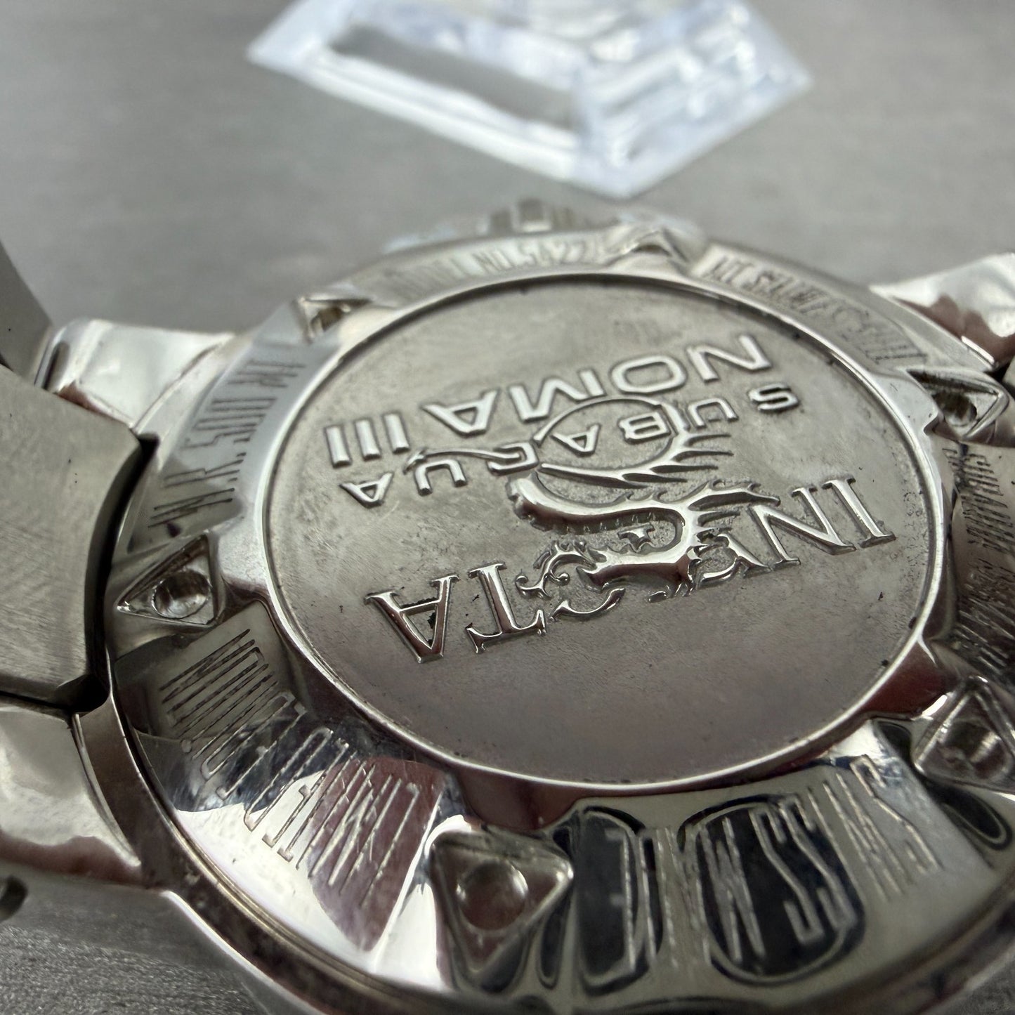 Invicta Subaqua Noma Dive Watch Men 42mm Black Dial Steel Date 5422 New batt9