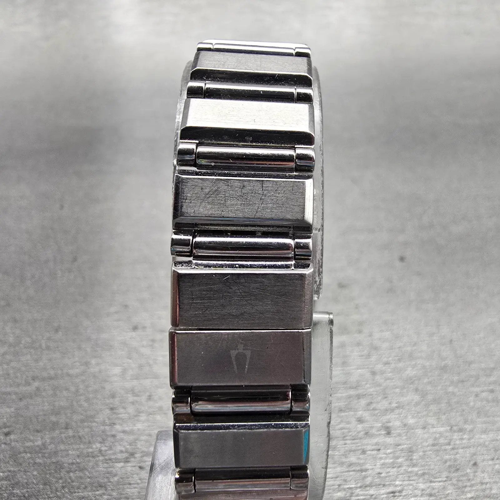 Bulova Watch Women 22mm MOP Dial Silver Tone Rectangle 96P000 New Battery7