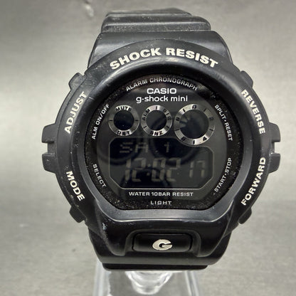 Casio  G-Shock Mini Watch Women 43mm Digital Black Alarm Chrono GMN-691 New Batt0