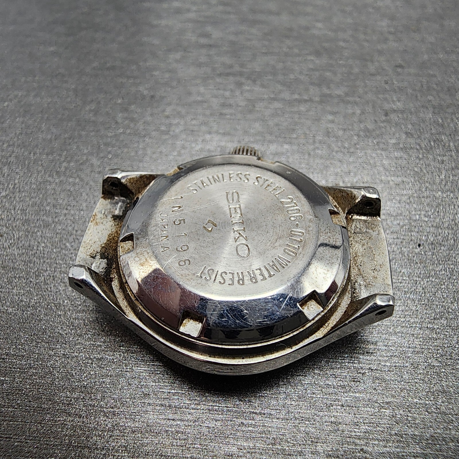 Seiko Automatic Watch Women 24mm Gray Dial Silver Tone Daydate 2706077010