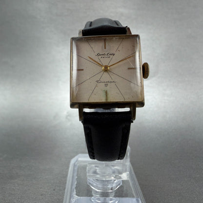 Seiko Sports Lady Watch Women 22mm White Dial Gold Tone Manual 6510 Runs Vintage5