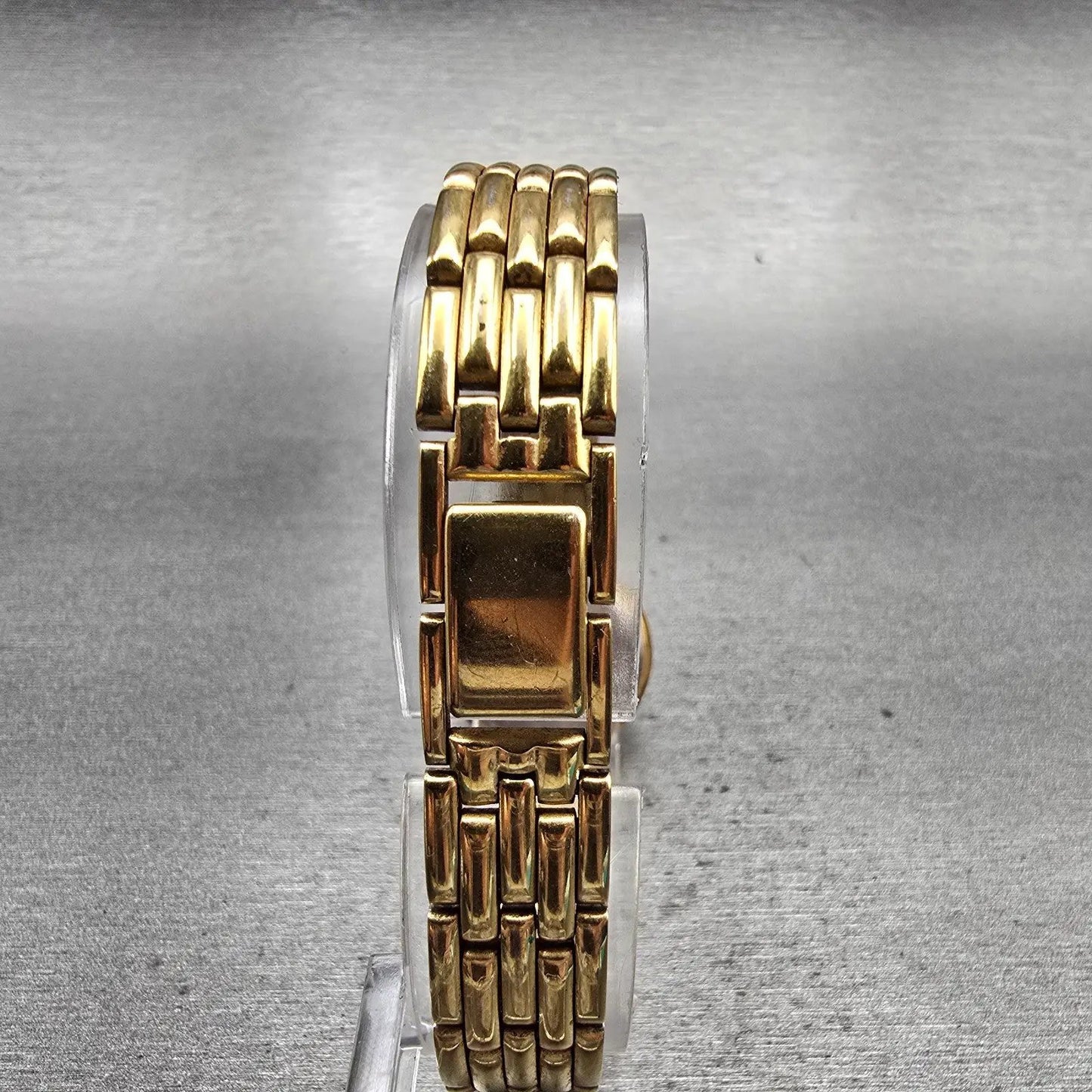 Seiko Watch Women 22mm Black Dial Gold Tone Round 1N00-0A99 New Battery Vintage7
