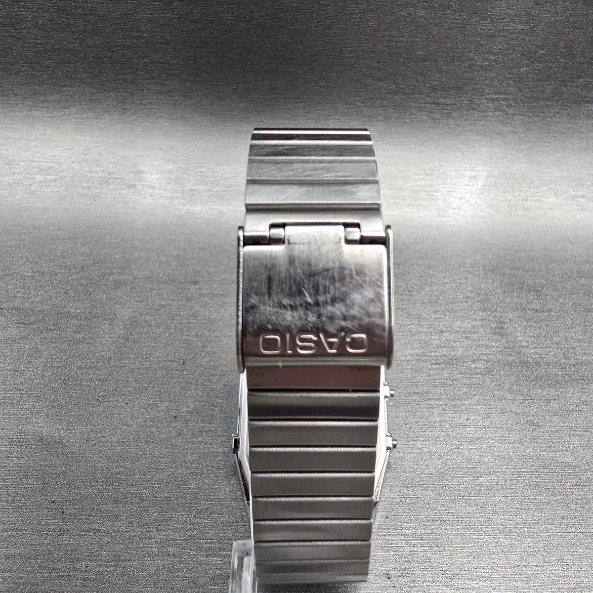 Casio AQ-800E Watch Men 31mm Silver Dial Silver Tone Chrono Alarm New Battery7