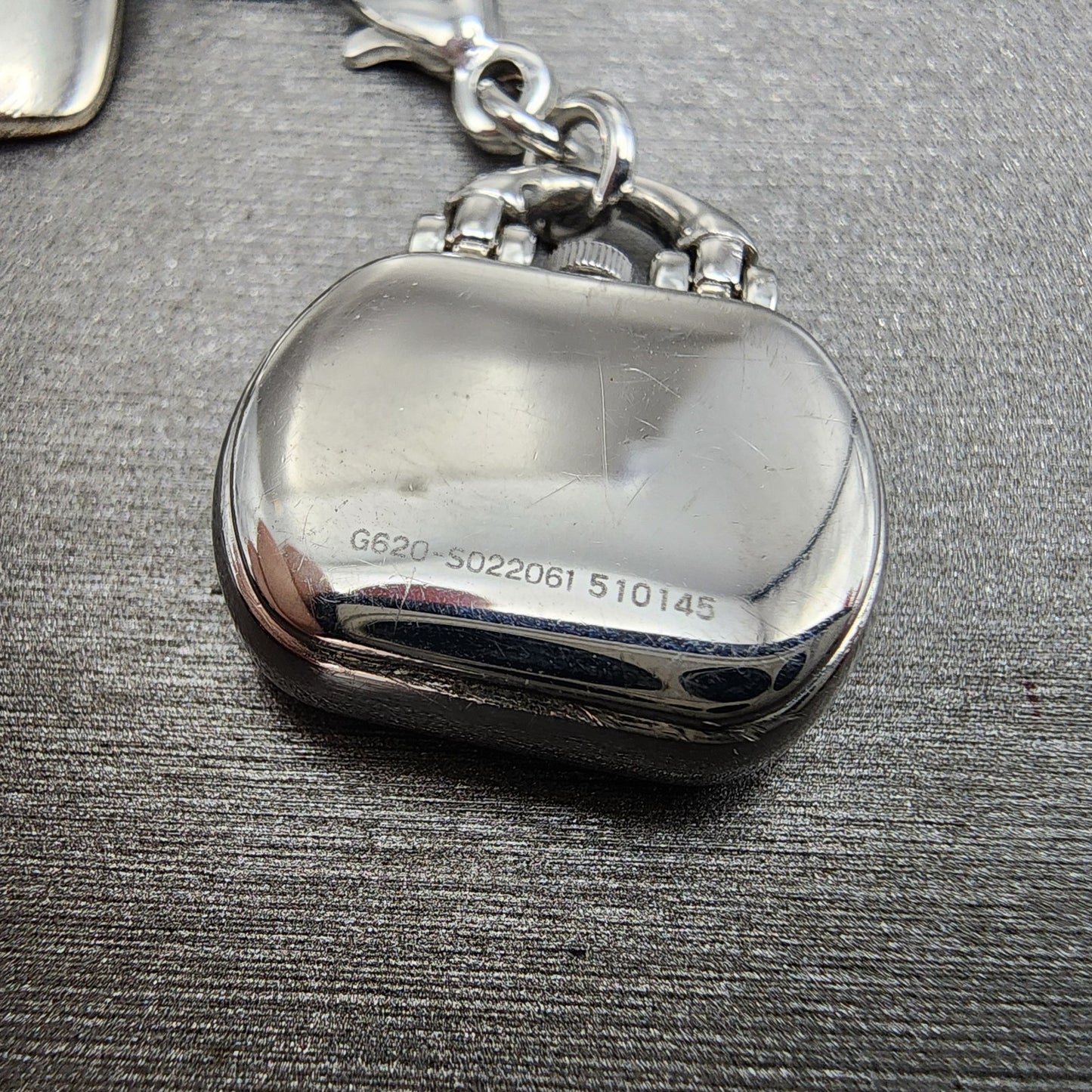 Citizen EcoDrive Necklace Watch Women 20mm MOP Dial Silver Tone G620 PARTS9