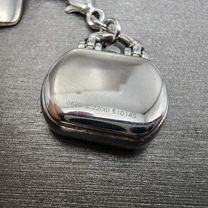Citizen EcoDrive Necklace Watch Women 20mm MOP Dial Silver Tone G620 PARTS9