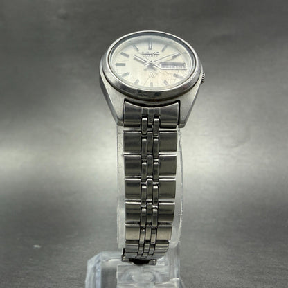 Seiko Watch Women 25mm Silver Dial Silver Tone Daydate 7903-0090 New Battery5