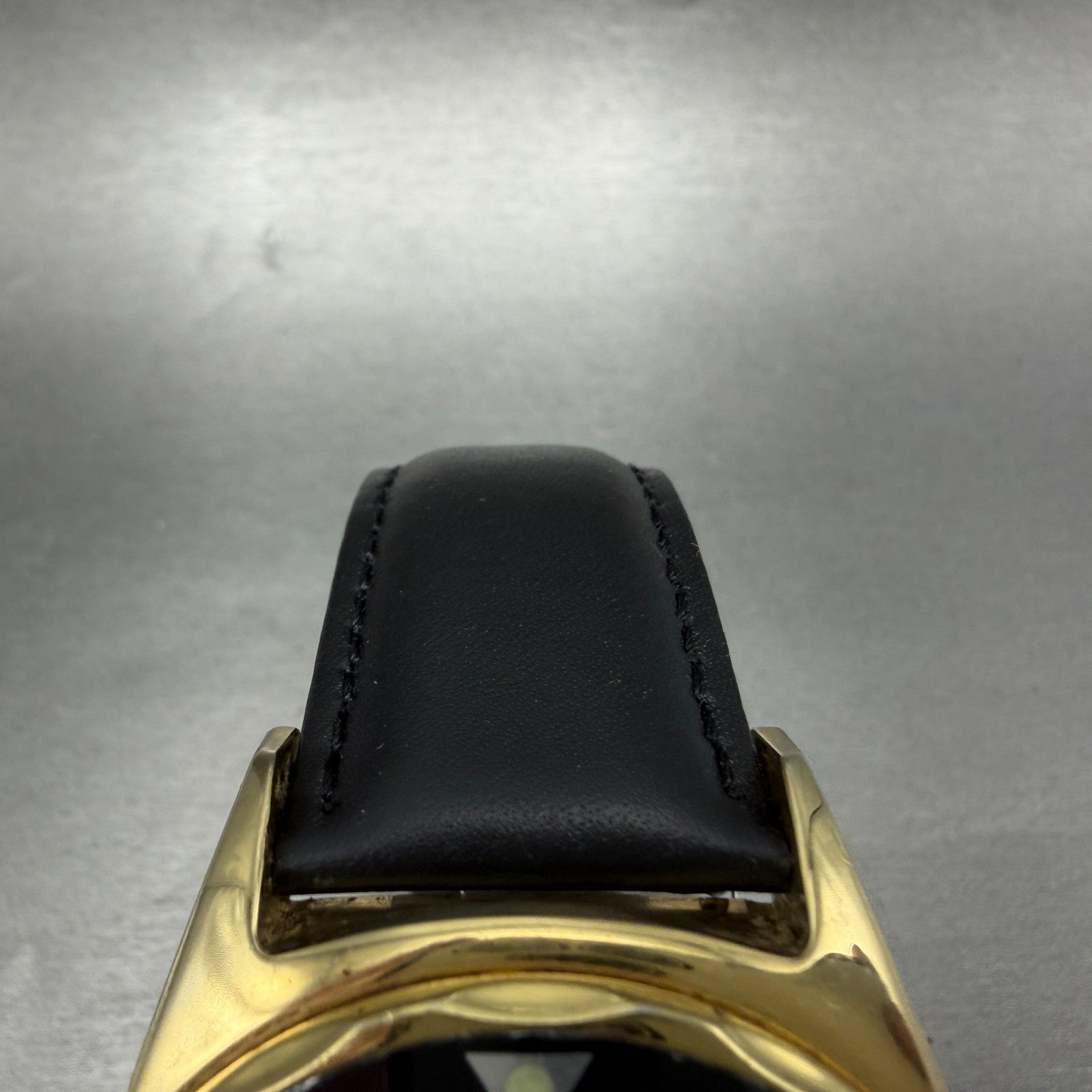 Invicta Dive Watch Men 44mm Black Dial Gold Tone Date Automatic 3505 Runs5