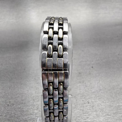 Seiko Watch Women 16mm MOP Dial Silver Tone Oval 1N00-0JL0 New Battery Vintage7