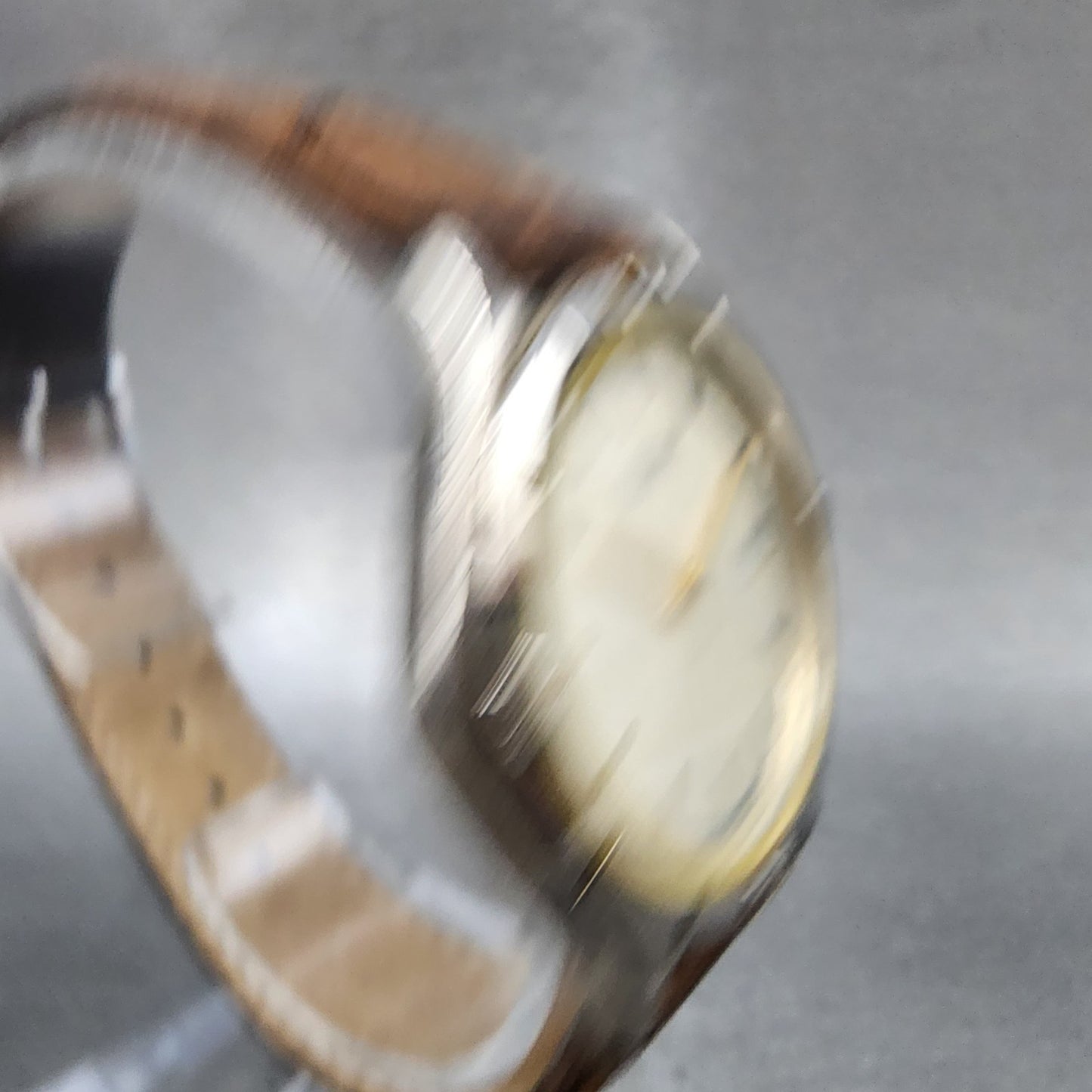 Citizen Watch Men 35mm Champagne Dial Two Tone Date 5510S54678 VTG PARTS4